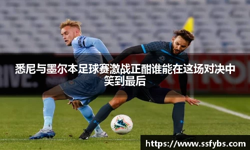 悉尼与墨尔本足球赛激战正酣谁能在这场对决中笑到最后